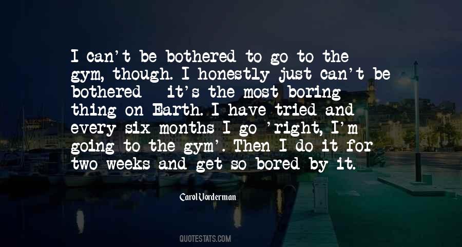 Quotes About Going To The Gym #66937