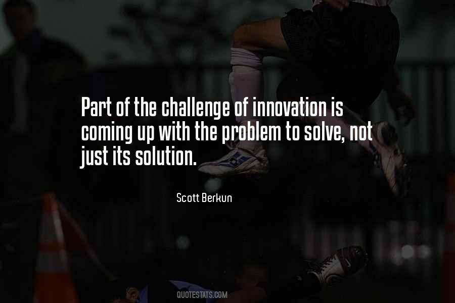 Part Of The Solution Quotes #791580