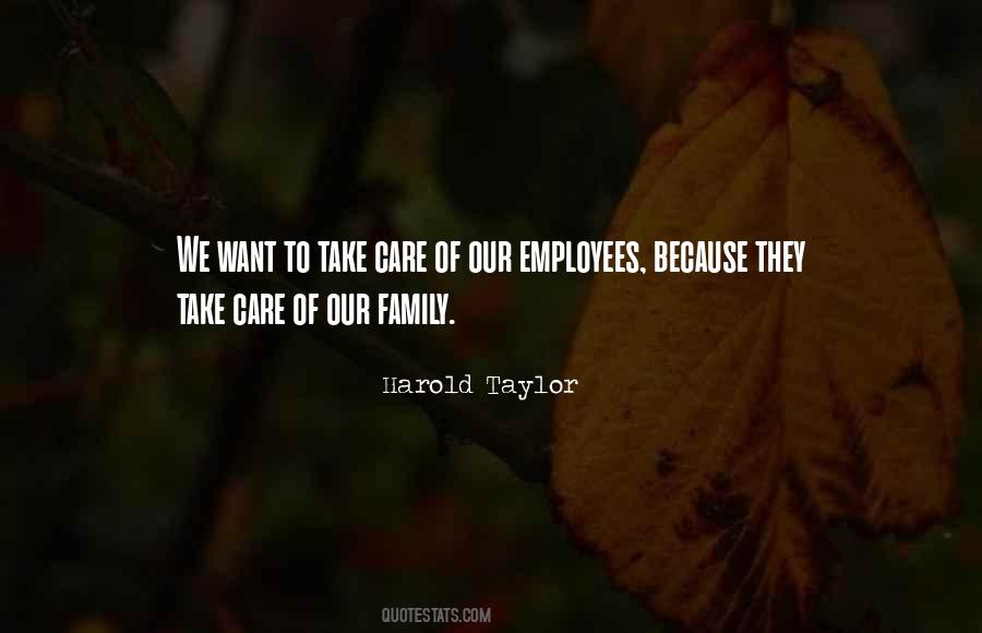 Quotes About Take Care Of Family #32436