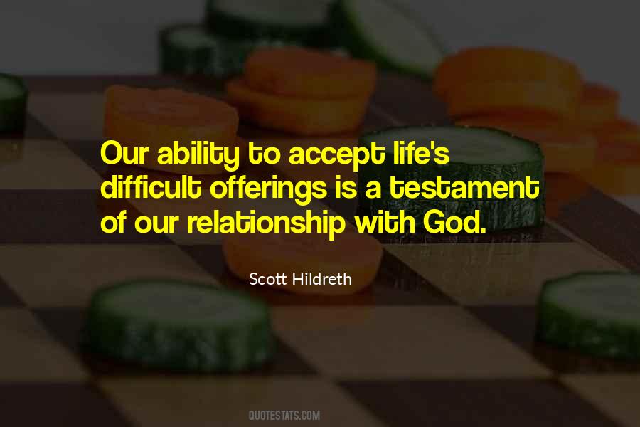 Accept Life Quotes #158624