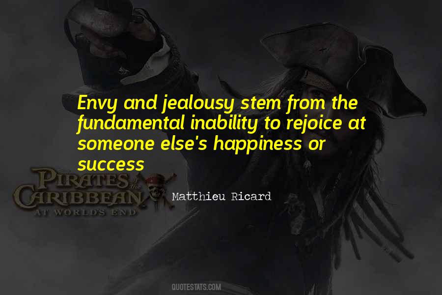 Quotes About Jealousy Of Others Success #942301
