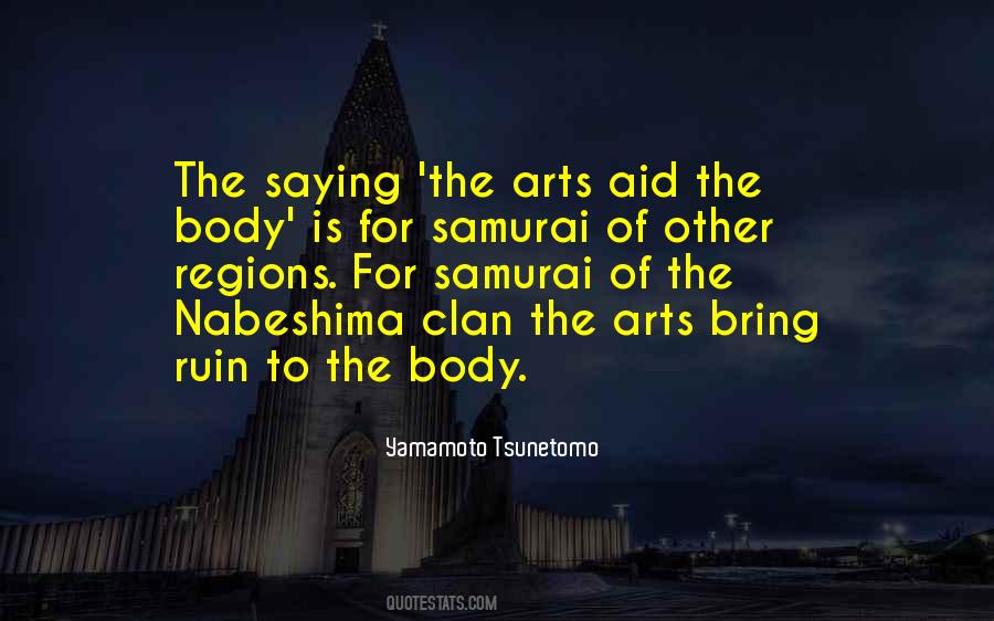 Quotes About The Samurai #1073765