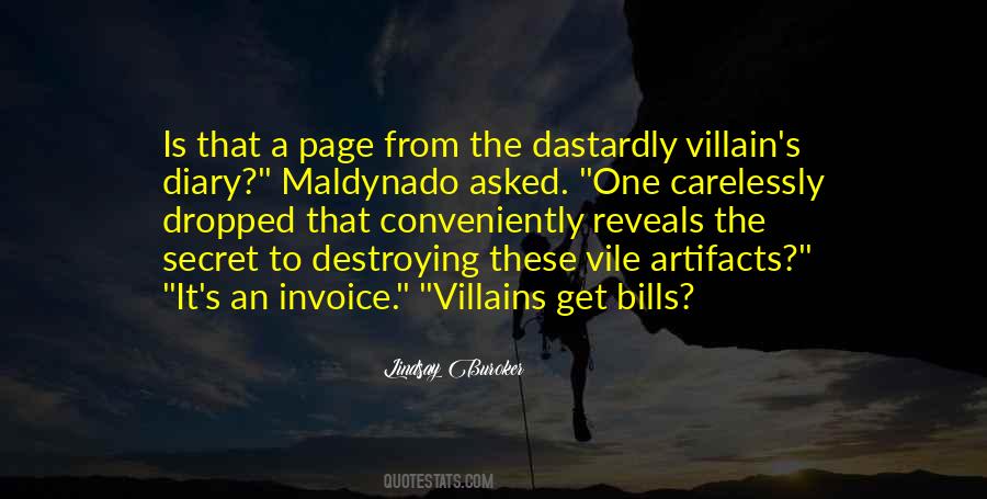 Quotes About Villains #1174033