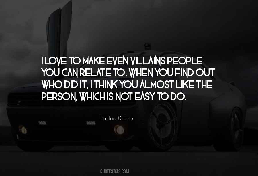 Quotes About Villains #1211320