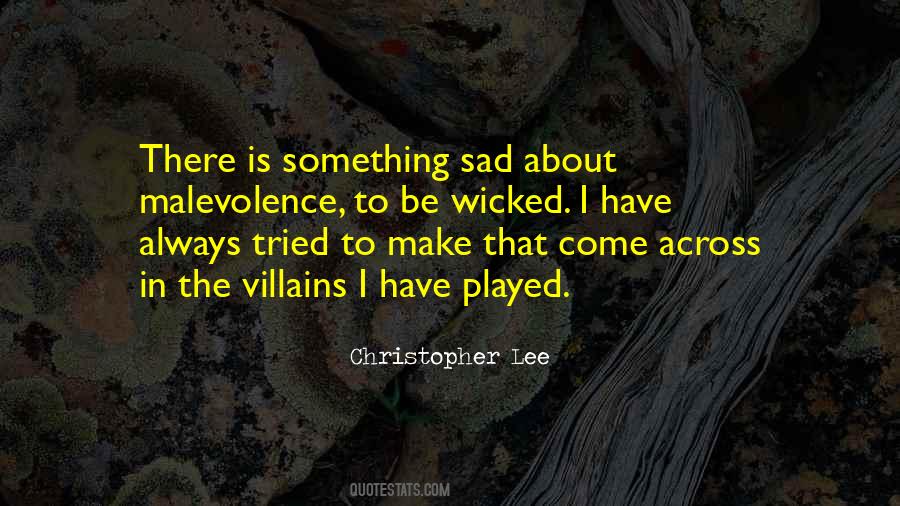 Quotes About Villains #1217687