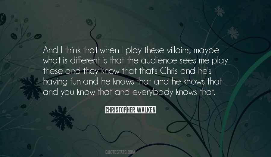 Quotes About Villains #1265088