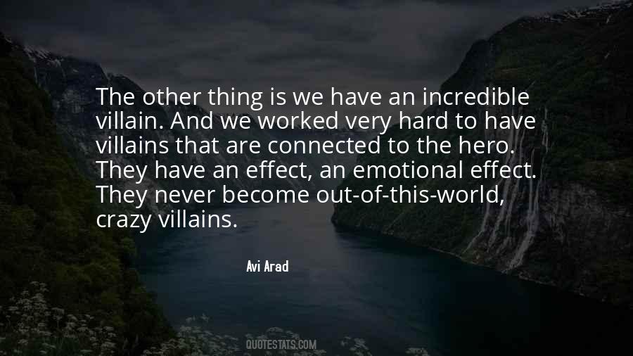 Quotes About Villains #940810