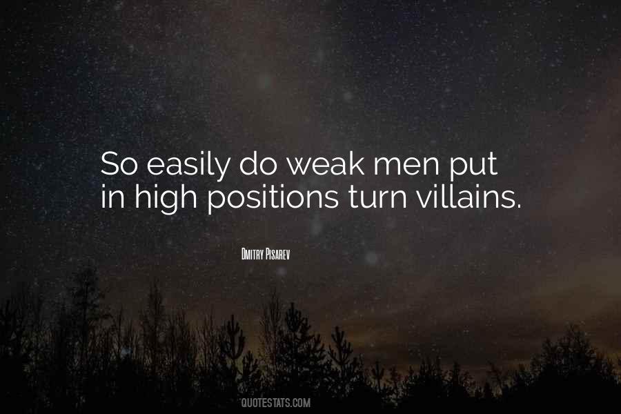 Quotes About Villains #992810