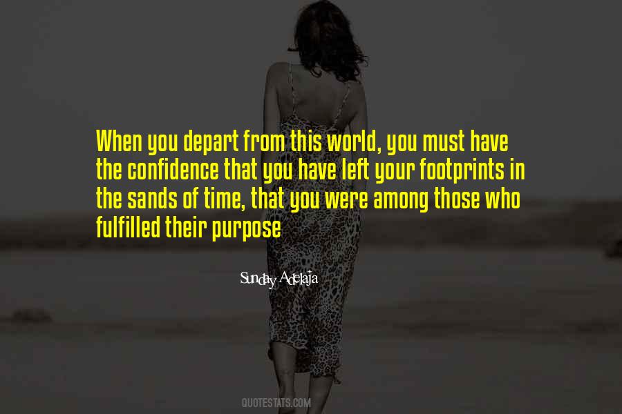 Quotes About Sands Of Time #1427057