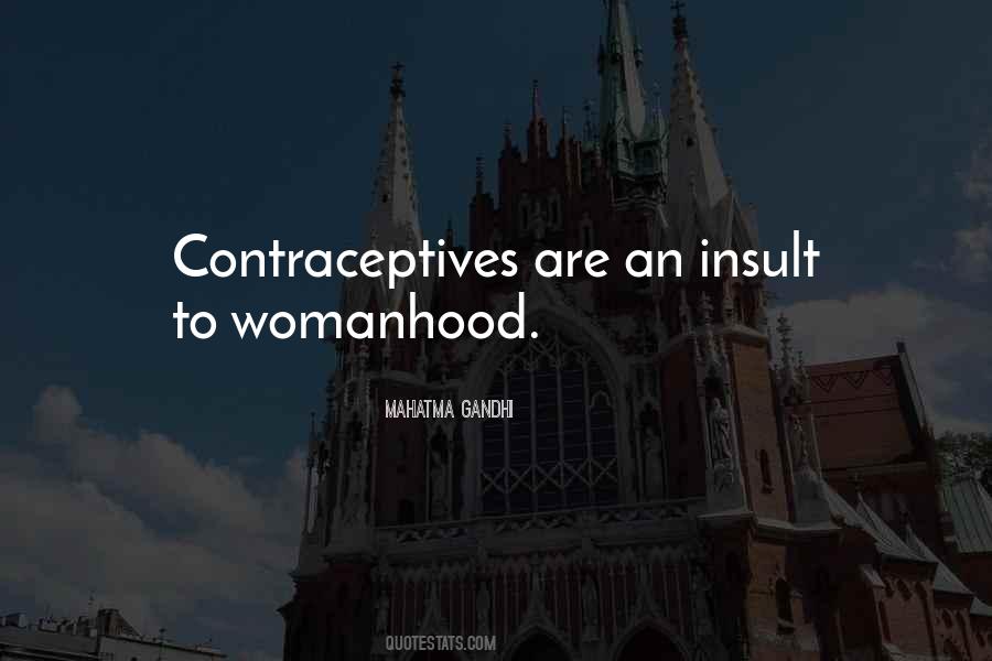 Quotes About Contraceptives #373951