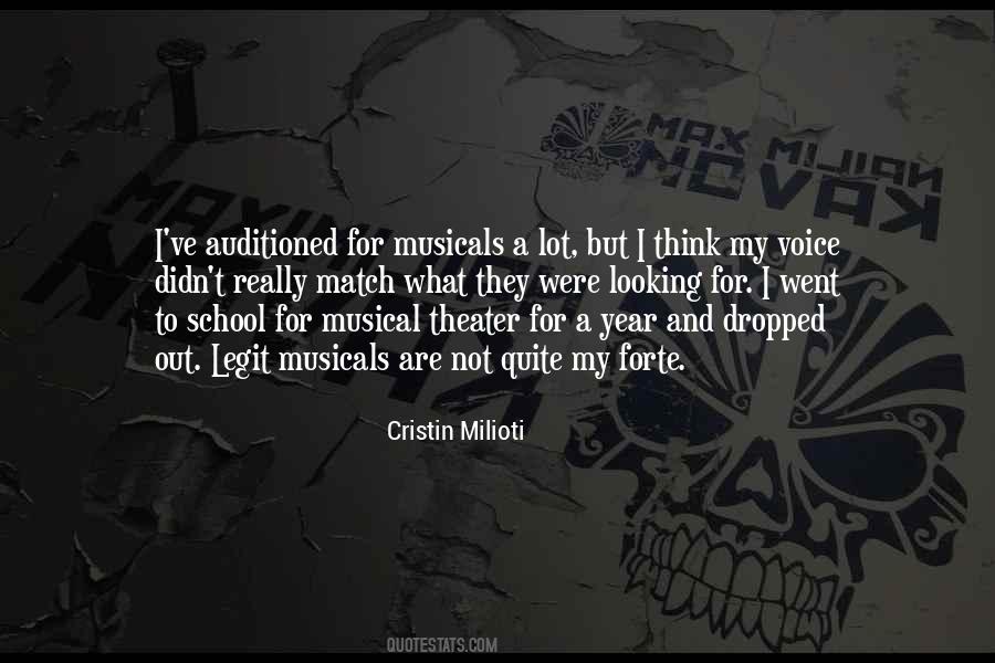 Quotes About Musicals #1082826