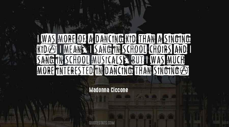 Quotes About Musicals #1139518