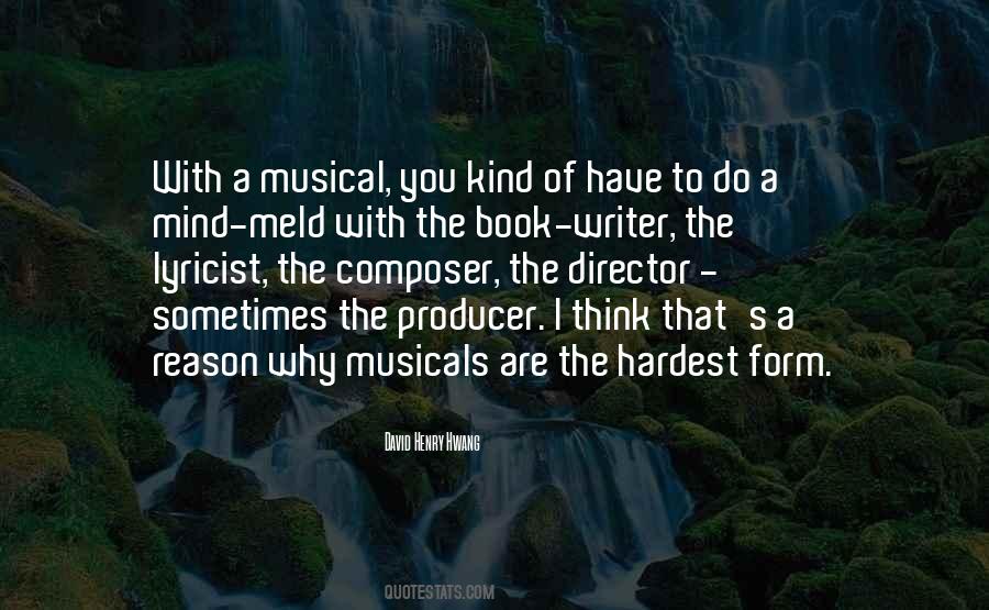 Quotes About Musicals #1207838