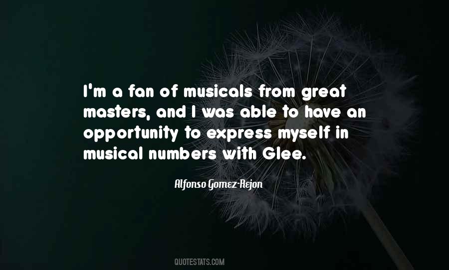 Quotes About Musicals #1255230