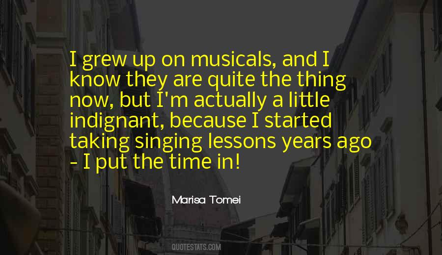 Quotes About Musicals #1276581