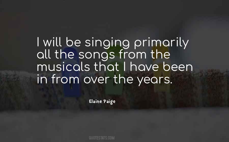 Quotes About Musicals #1647012