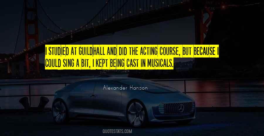 Quotes About Musicals #1717451