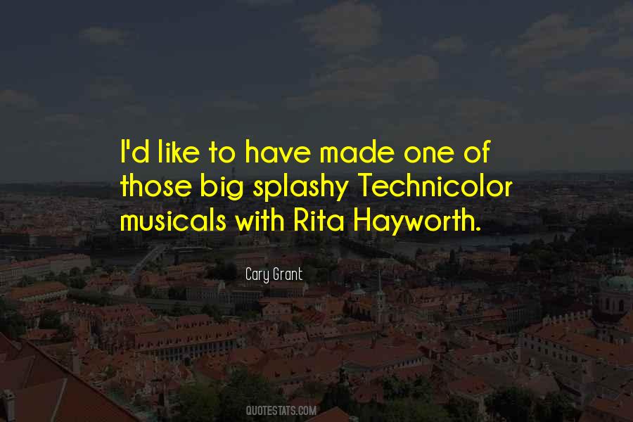 Quotes About Musicals #1775425