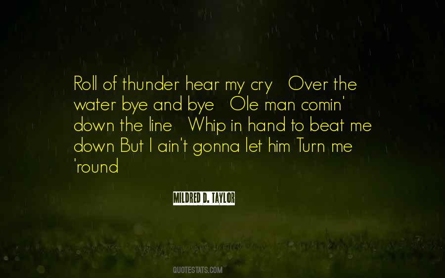 Quotes About Roll Of Thunder Hear My Cry #390235