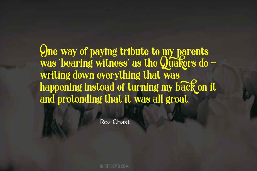 Quotes About Bearing Witness #1468283