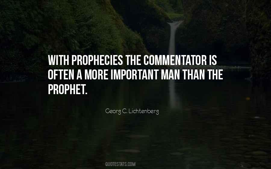 Quotes About Prophecies #1134120