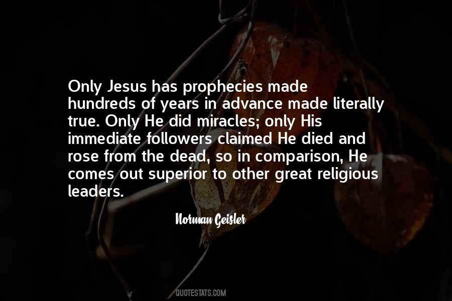 Quotes About Prophecies #14726