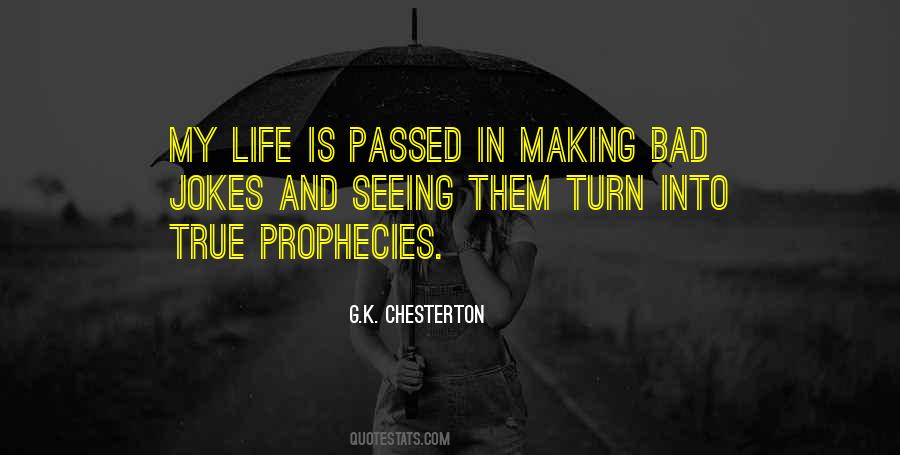 Quotes About Prophecies #529045