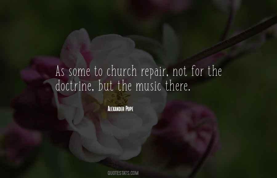 Quotes About Church Music #17191