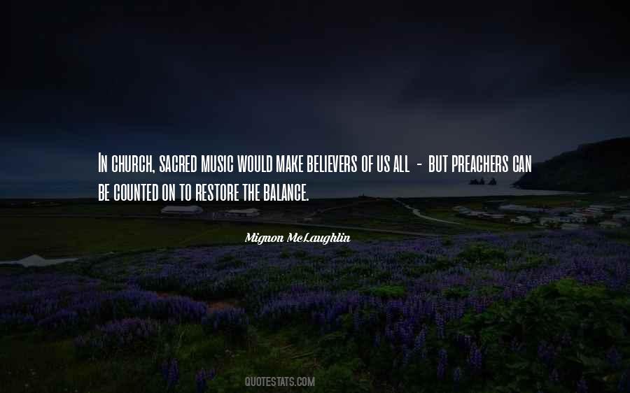 Quotes About Church Music #323839