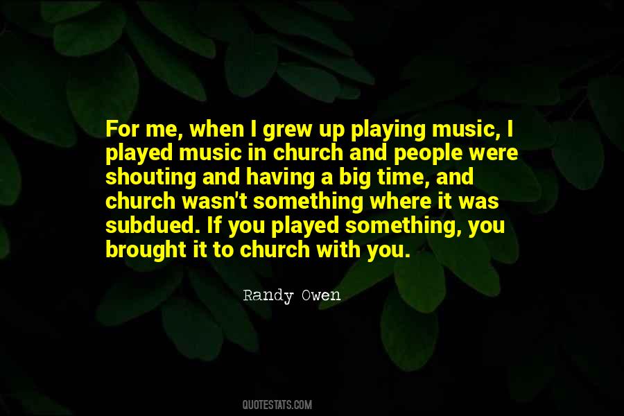 Quotes About Church Music #541400