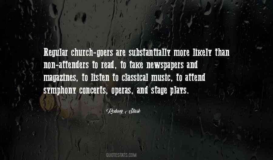 Quotes About Church Music #628049