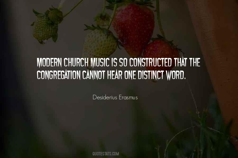 Quotes About Church Music #64621
