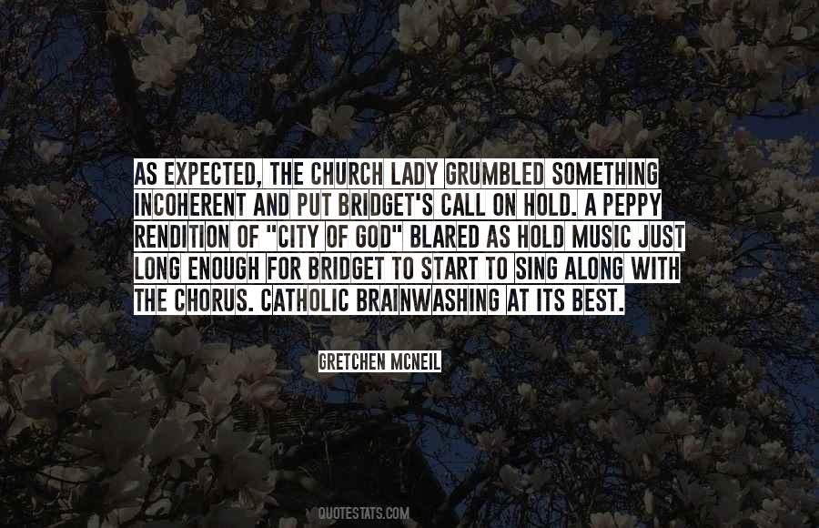 Quotes About Church Music #77103