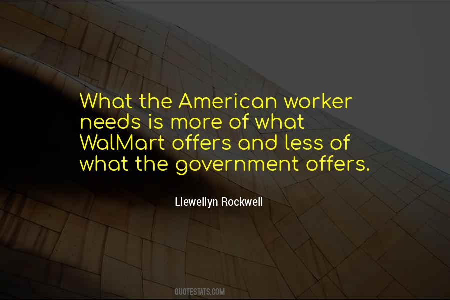 American Worker Quotes #1406020