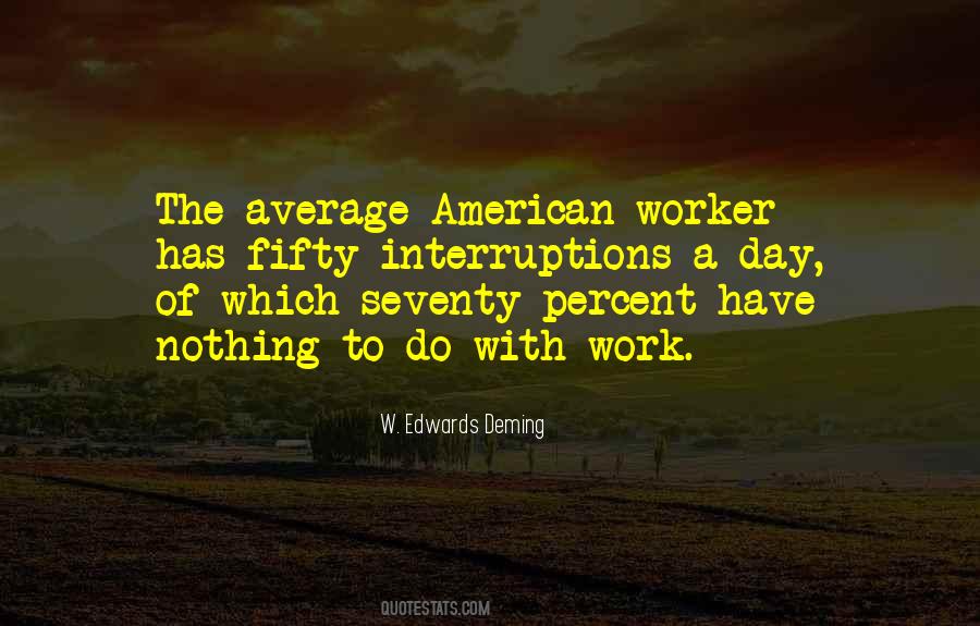 American Worker Quotes #160828