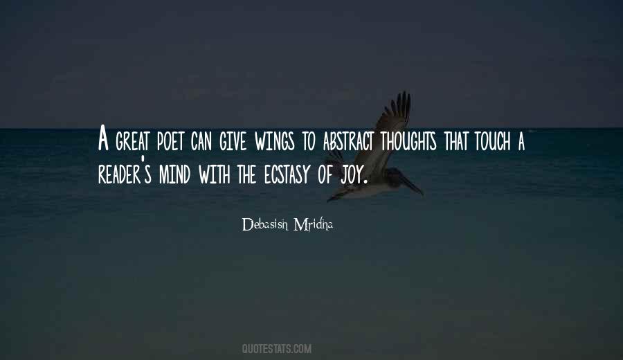 Ecstasy Of Joy Quotes #1503600