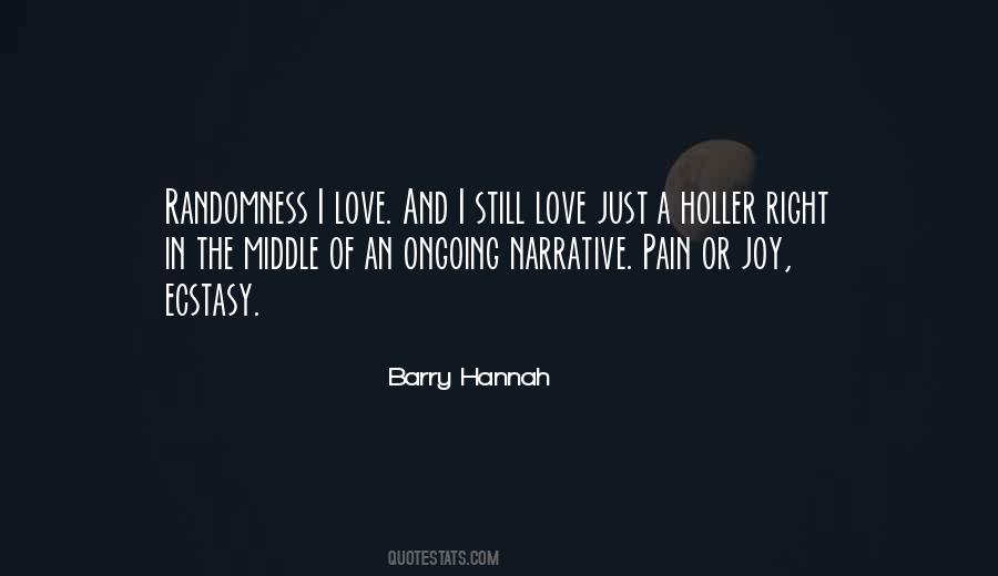 Ecstasy Of Joy Quotes #1660310