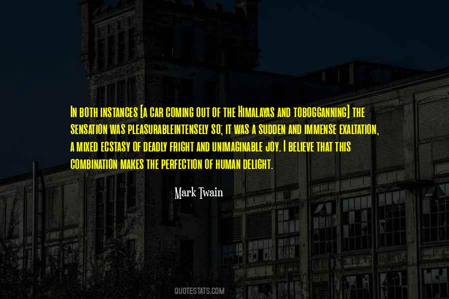 Ecstasy Of Joy Quotes #823023