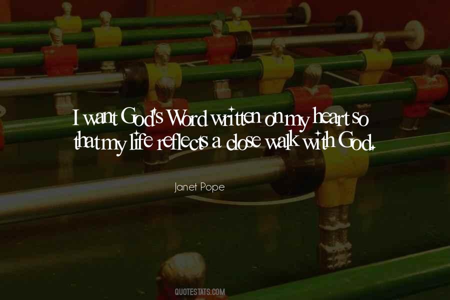 Quotes About Walk With God #1339050