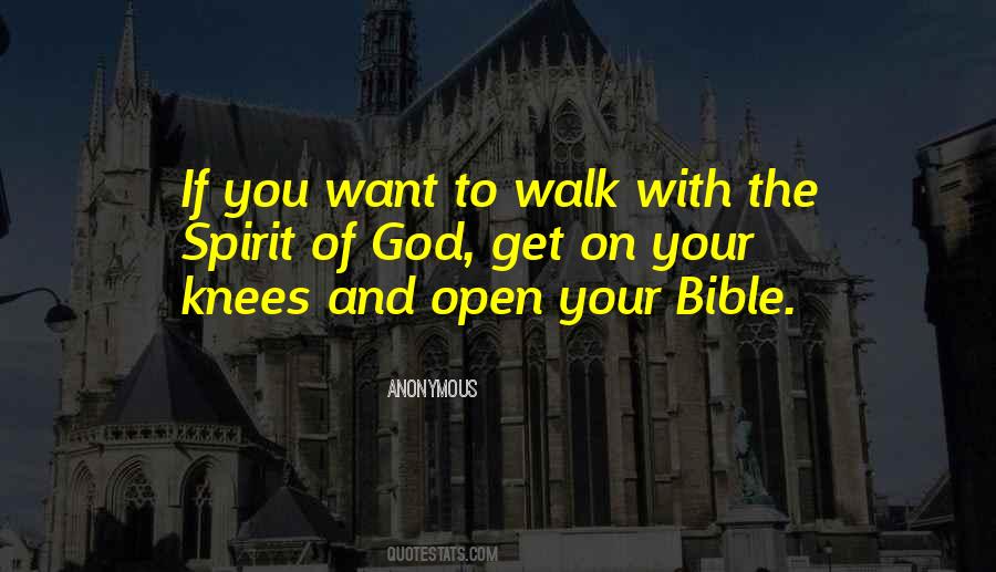 Quotes About Walk With God #4057