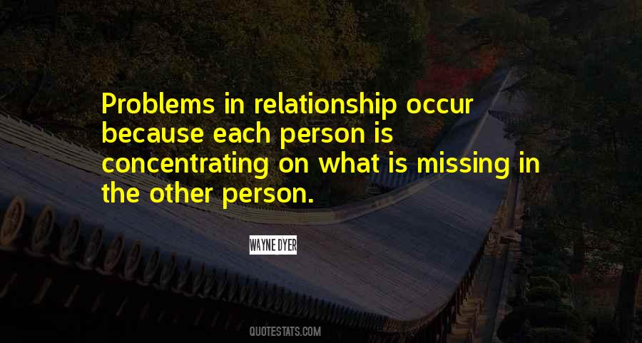 Quotes About Relationship Problems #1581568