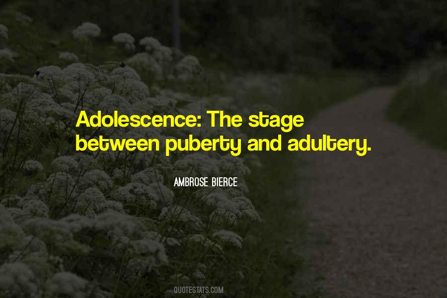 Quotes About Adolescence #1144510