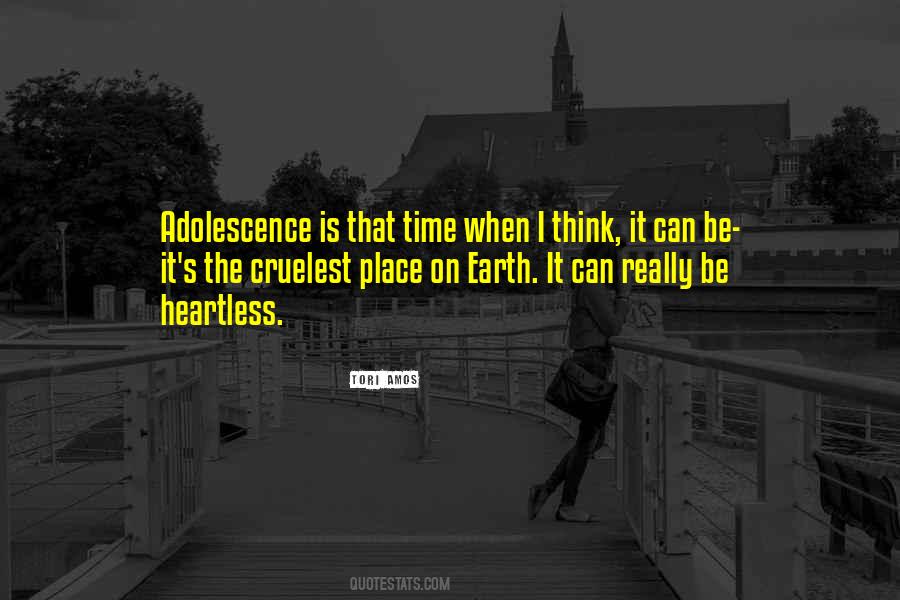 Quotes About Adolescence #1163026