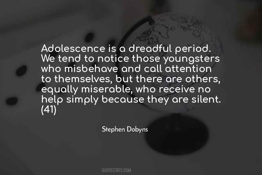Quotes About Adolescence #314109 Quotes About Adolescence #314109