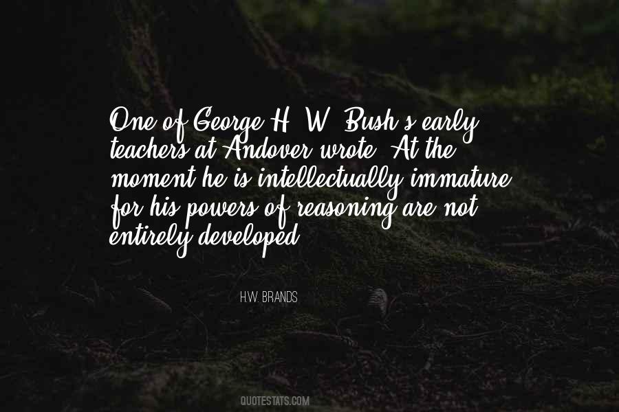 George H W Quotes #1667263