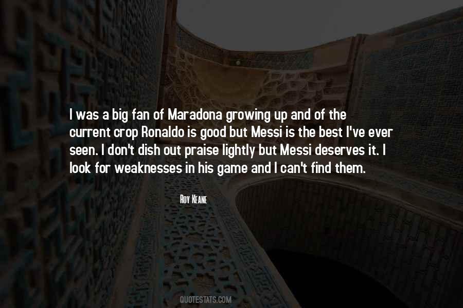 Quotes About Messi And Ronaldo #25376