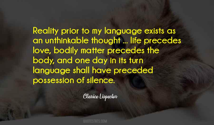 Life Of Language Quotes #219238