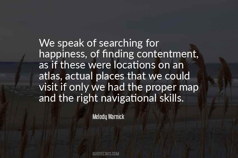Finding Contentment Quotes #1611068
