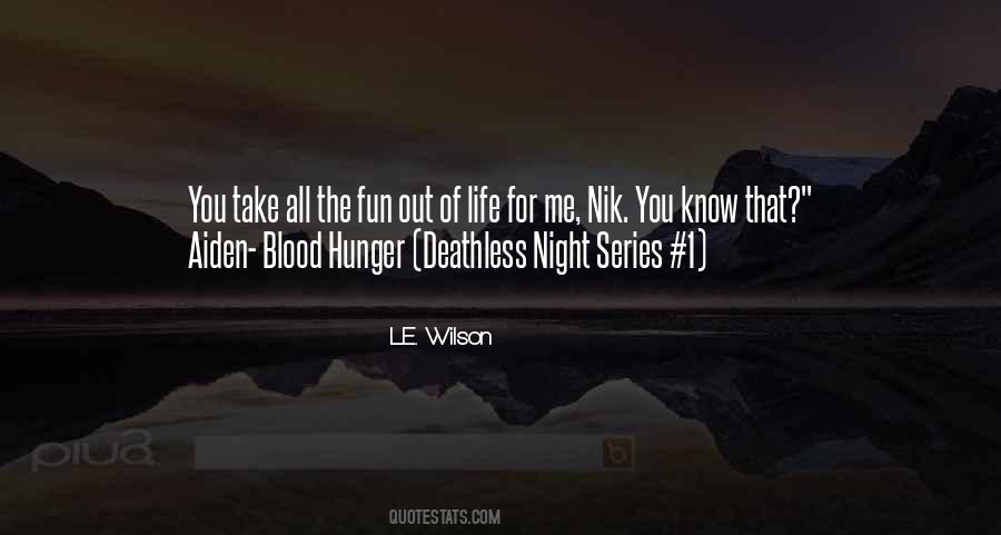 Quotes About Hunger In Night #1500005