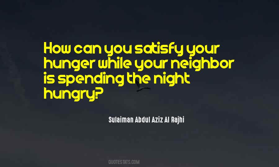 Quotes About Hunger In Night #698604